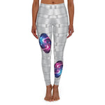 Galaxy Leggings with Heart Patches Detail 6 | Our Phoenix Rise