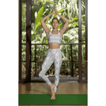 Galaxy Leggings with Heart Patches Detail 12 | Our Phoenix Rise