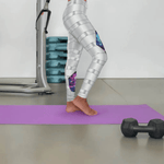 Galaxy Leggings with Heart Patches Detail 2 | Our Phoenix Rise