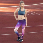 Purple Galaxy Print Leggings - Fashionable cosmic print for yoga and gym - Detail 39 | Our Phoenix Rise