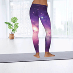 Galaxy Print Leggings - Seamless blend of colors and stars | Our Phoenix Rise