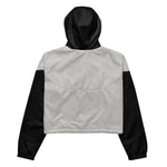 Gamer Geo Geometric Cropped Windbreaker - Close Up of Shadowseeker Artist Pattern | Our Phoenix Rise