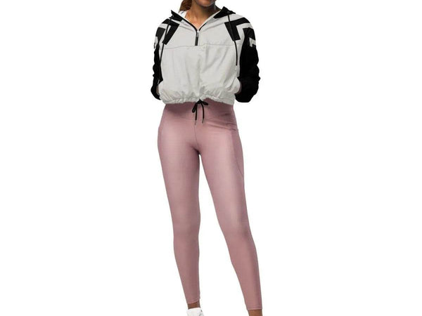 "Gamer Geo" Cropped Windbreaker | Iron Phoenix GHG - Iron Phoenix GHG