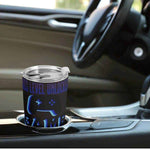 Gamer Insulated Travel Mug - Close up of Boss Level Unlocked design | Our Phoenix Rise
