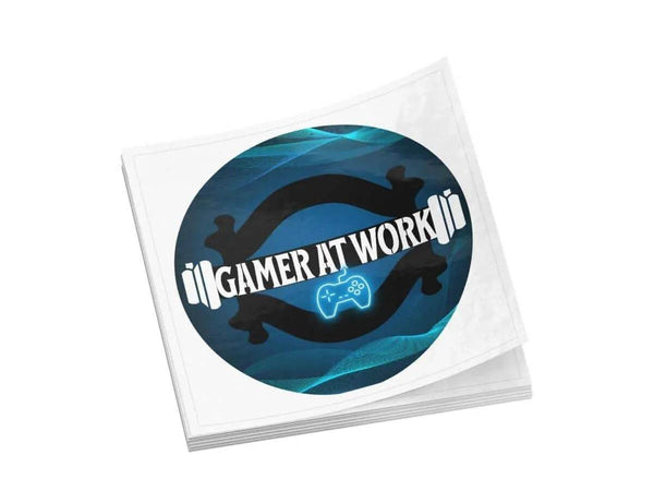 Gamer At Work Sticker for Laptops |Shadowseeker Iron Phoenix - Iron Phoenix GHG