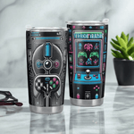 Retro Arcade Gamer Tumbler Detailed View 10 | Our Phoenix Rise