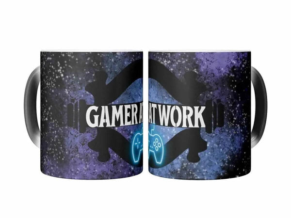 Gamer At Work Heat Changing Mug Shadowseeker | Iron Phoenix - Iron Phoenix GHG