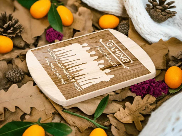 "Gamer Community" Personalized Cutting Board| Iron Phoenix GHG - Iron Phoenix GHG