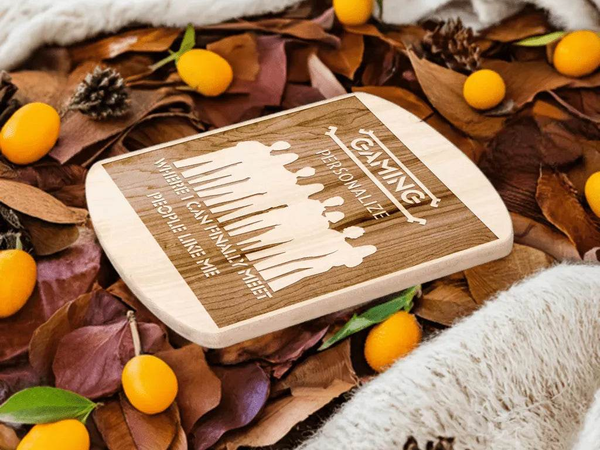 "Gamer Community" Personalized Cutting Board| Iron Phoenix GHG - Iron Phoenix GHG