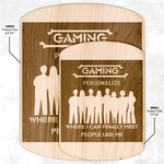 Gamer Community Personalized Cutting Board Detailed View 7 | Our Phoenix Rise
