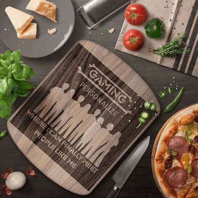"Gamer Community" Personalized Cutting Board| Iron Phoenix GHG - Iron Phoenix GHG