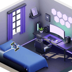 Gamer Girl Pillow - Ultimate Cozy Accessory for a Comfortable Gaming Setup Primary View | Our Phoenix Rise