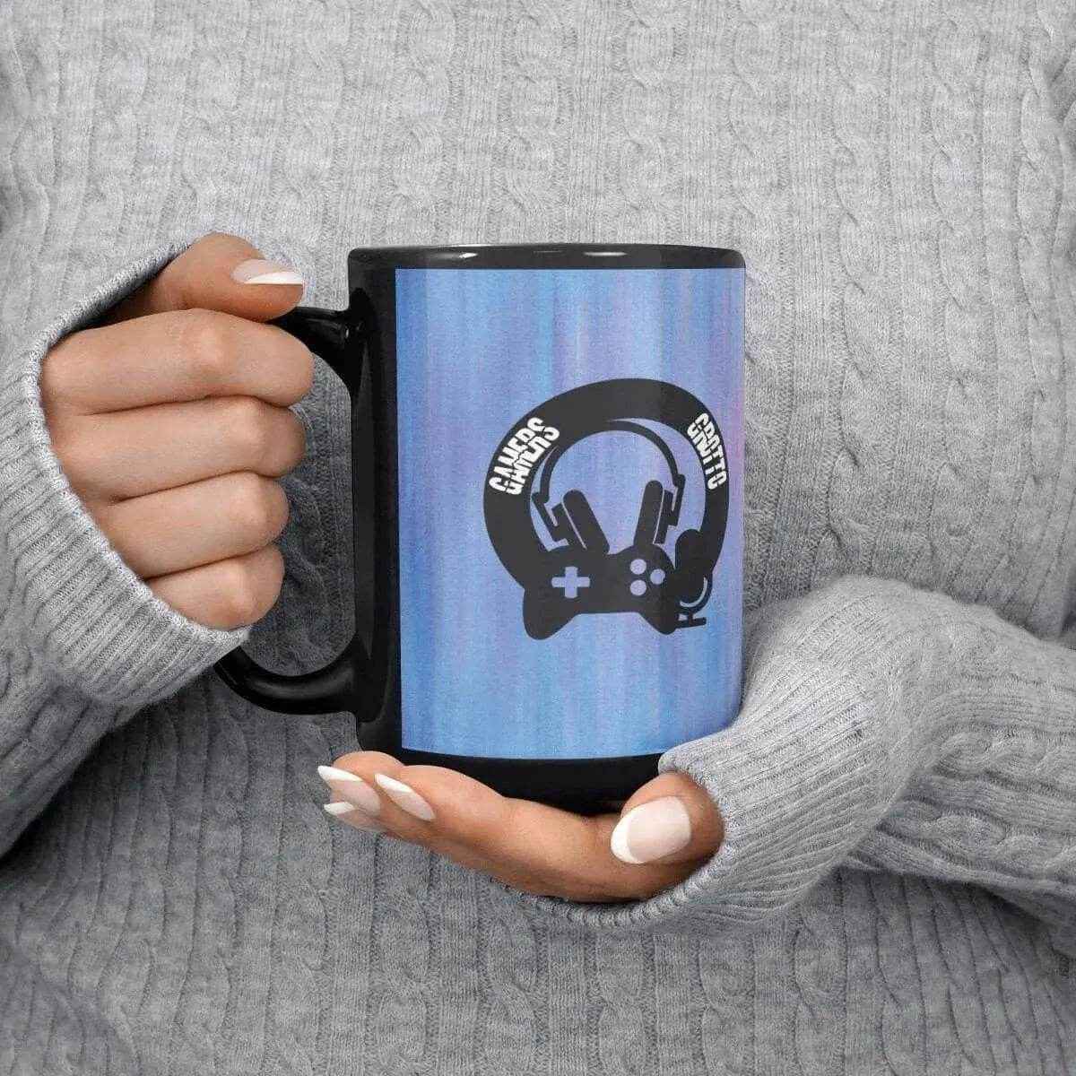 Gamer Coffee Mug Black 15oz