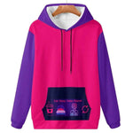 Eat Sleep Game Repeat Color-Block Hoodie