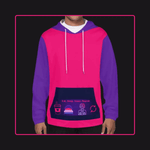 Eat Sleep Game Repeat Color-Block Hoodie - Iron Phoenix GHG