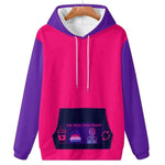Eat Sleep Game Repeat Color-Block Hoodie