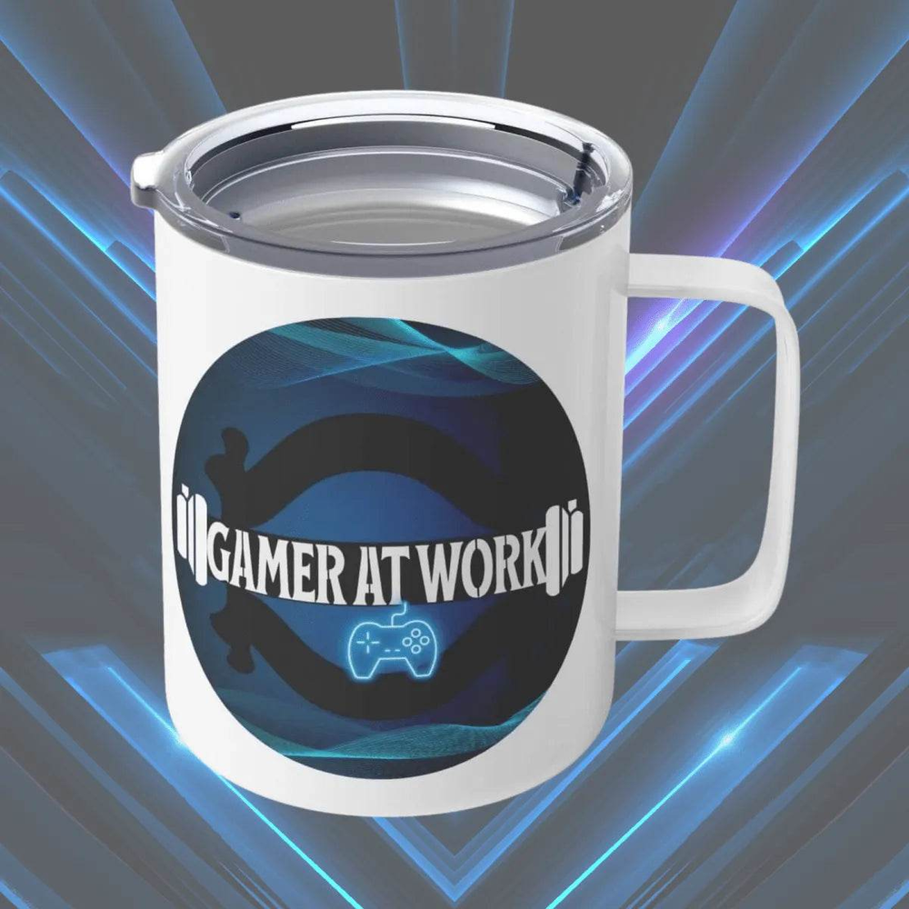 Gamer Insulated Mug - Hot Drinks for Gaming