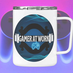Gamer Insulated Mug - Hot Drinks for Gaming - Iron Phoenix GHG