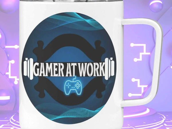 Gamer Insulated Mug - Hot Drinks for Gaming - Iron Phoenix GHG