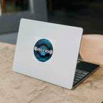 Gamer At Work Clear Vinyl Sticker Shadowseeker Main Perspective | Our Phoenix Rise
