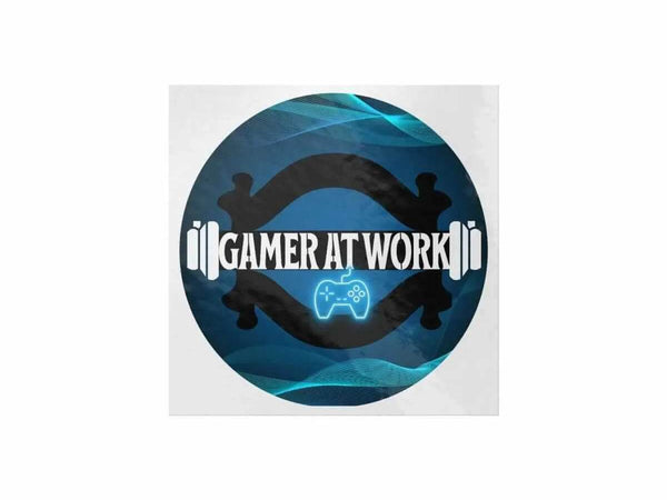 Gamer At Work Clear Vinyl Sticker |Shadowseeker Iron Phoenix - Iron Phoenix GHG
