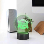 Gamer at Work LED Desk Sign 2025 Detailed View 6 | Our Phoenix Rise