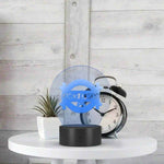 Gamer at Work LED Gaming Room Light - lit blue glow dark background | Our Phoenix Rise