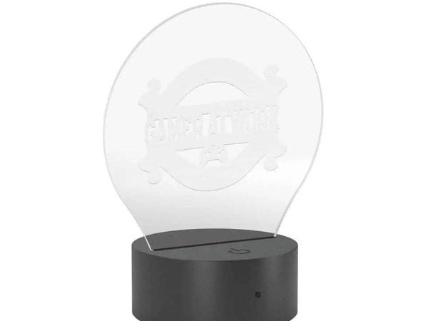 "Gamer at Work" LED Desk Sign | Iron Phoenix GHG 2025 - Iron Phoenix GHG