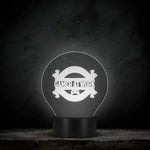 Gamer at Work LED Gaming Room Light - lit white glow dark background | Our Phoenix Rise