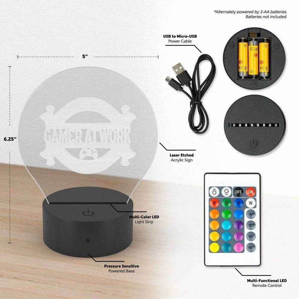 LED Gamer Light by Shadowseeker- Gaming | Calm Ambiance