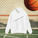 Personalized Gamer Hoodie - White front view mockup | Our Phoenix Rise
