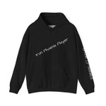 Personalized Gamer Hoodie - Dark Heather front view mockup | Our Phoenix Rise