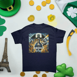 Dragon Battle Gamer T-Shirt by Shadowseeker Detailed View 7 | Our Phoenix Rise