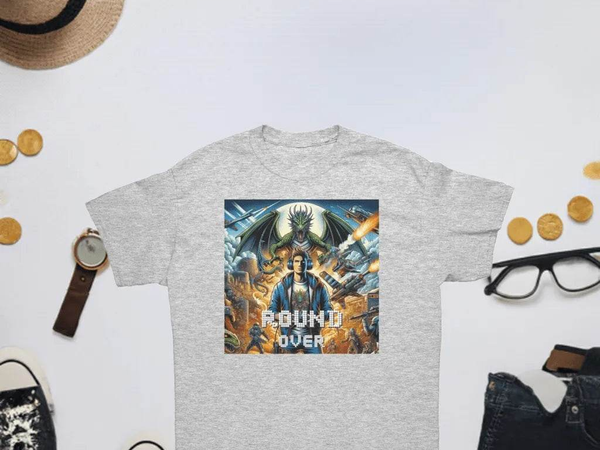 "Dragon Battle" Gamer T-Shirt by Shadowseeker | Iron Phoenix GHG - Iron Phoenix GHG