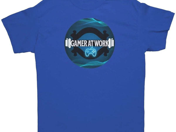 "Gamer At Work" T-Shirt by Shadowseeker| Iron Phoenix GHG - Iron Phoenix GHG
