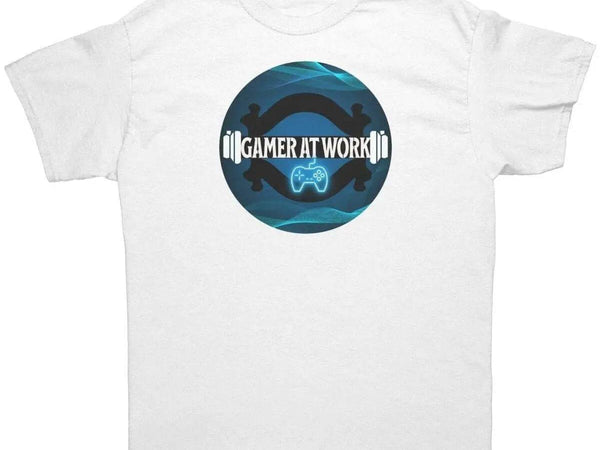 "Gamer At Work" T-Shirt by Shadowseeker| Iron Phoenix GHG - Iron Phoenix GHG
