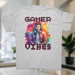 "Gamer Vibes" T-Shirt by Shadowseeker | Iron Phoenix GHG
