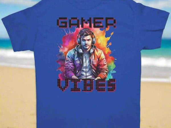 "Gamer Vibes" T-Shirt by Shadowseeker | Iron Phoenix GHG