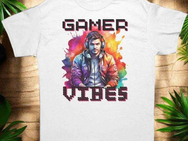 "Gamer Vibes" T-Shirt by Shadowseeker | Iron Phoenix GHG