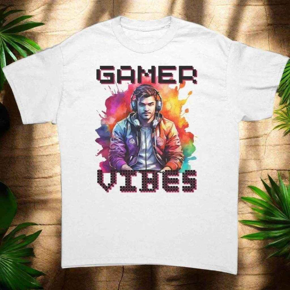 "Gamer Vibes" T-Shirt by Shadowseeker | Iron Phoenix GHG