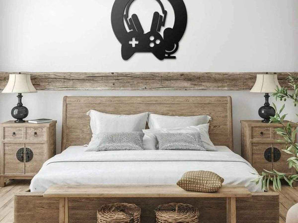 "Game On" Metal Wall Decor Gaming | Iron Phoenix GHG