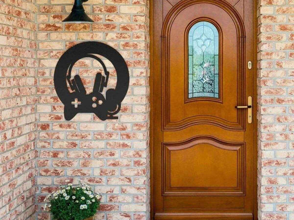 "Game On" Metal Wall Decor Gaming | Iron Phoenix GHG