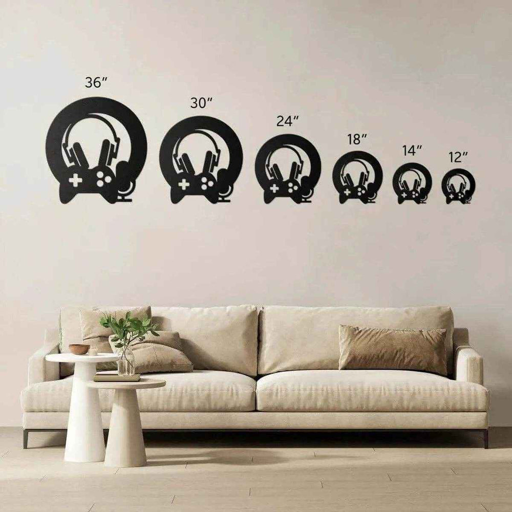 Game On Metal Wall Decor Gaming 14-36