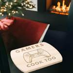 Gamer Controller Cutting Board - Maple Wood Living Room | Our Phoenix Rise