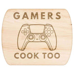 Gamer Controller Cutting Board - Maple Wood Textured Surface | Our Phoenix Rise