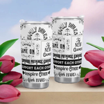 Gamer Family Rules Tumbler | Positive Gaming Travel Mug - Iron Phoenix GHG