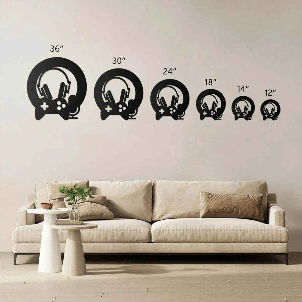 Game On Gamer Man Cave Wall Art 14-36