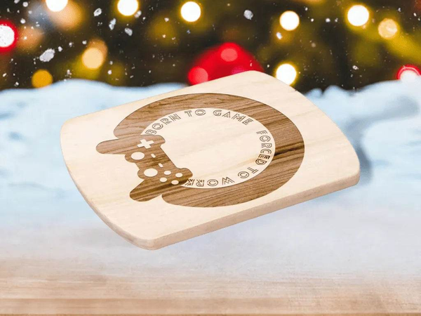 "Forced to Work" Sarcastic Gamer Gift| Iron Phoenix GHG - Iron Phoenix GHG