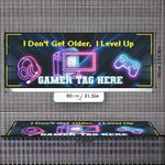 Level Up Gamer Desk Mat | Personalized Slogan Mouse Pad - Detail 10 | Our Phoenix Rise