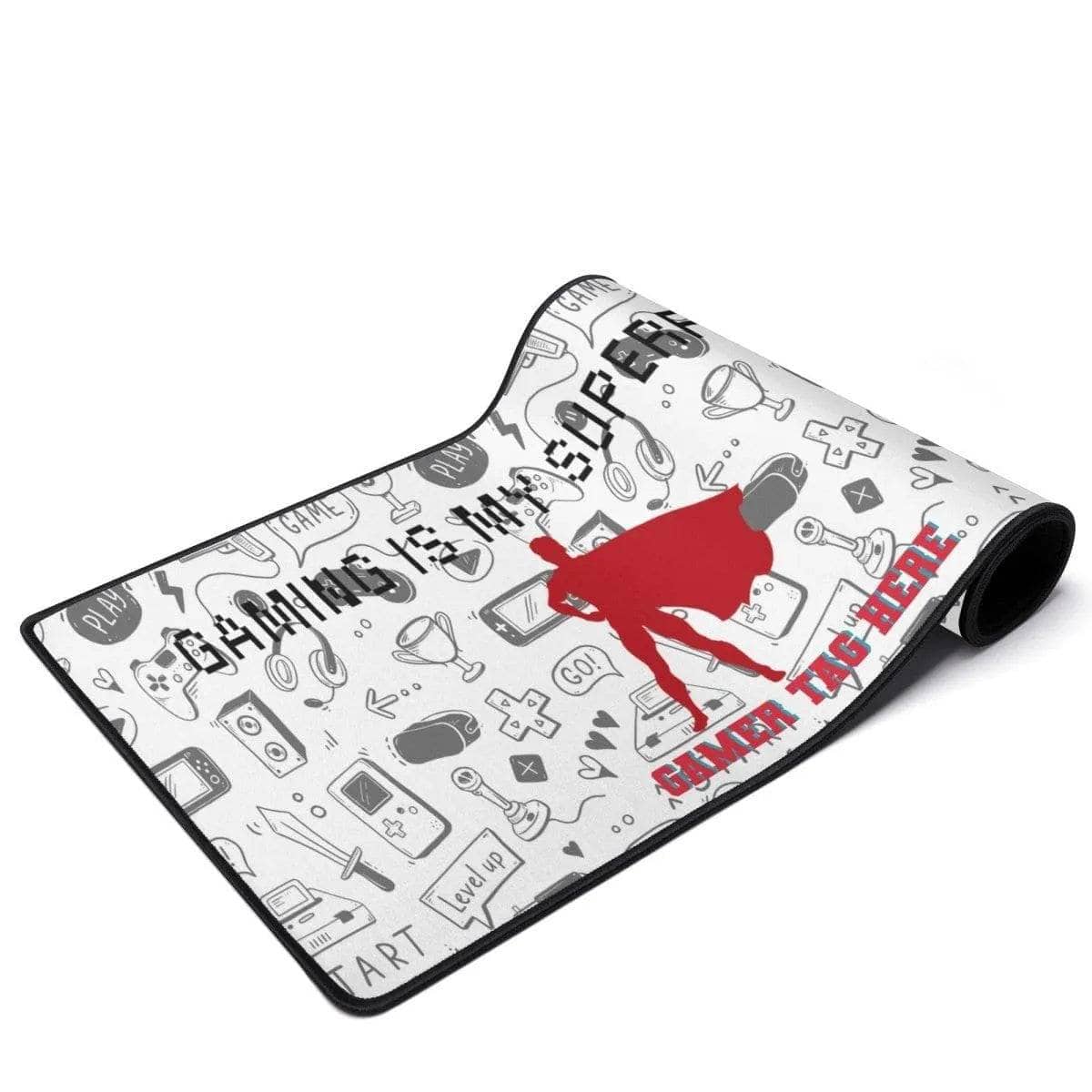 Personalized Gaming Superpower Desk Mat